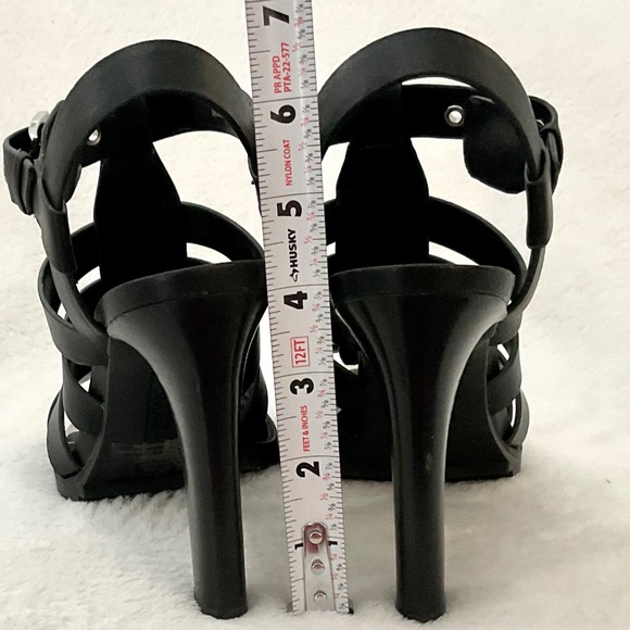 DKNY  BRIA SLINGBACK SANDAL Studded Strappy open toe  Leather Gladiator Size 7M - Picture 9 of 15